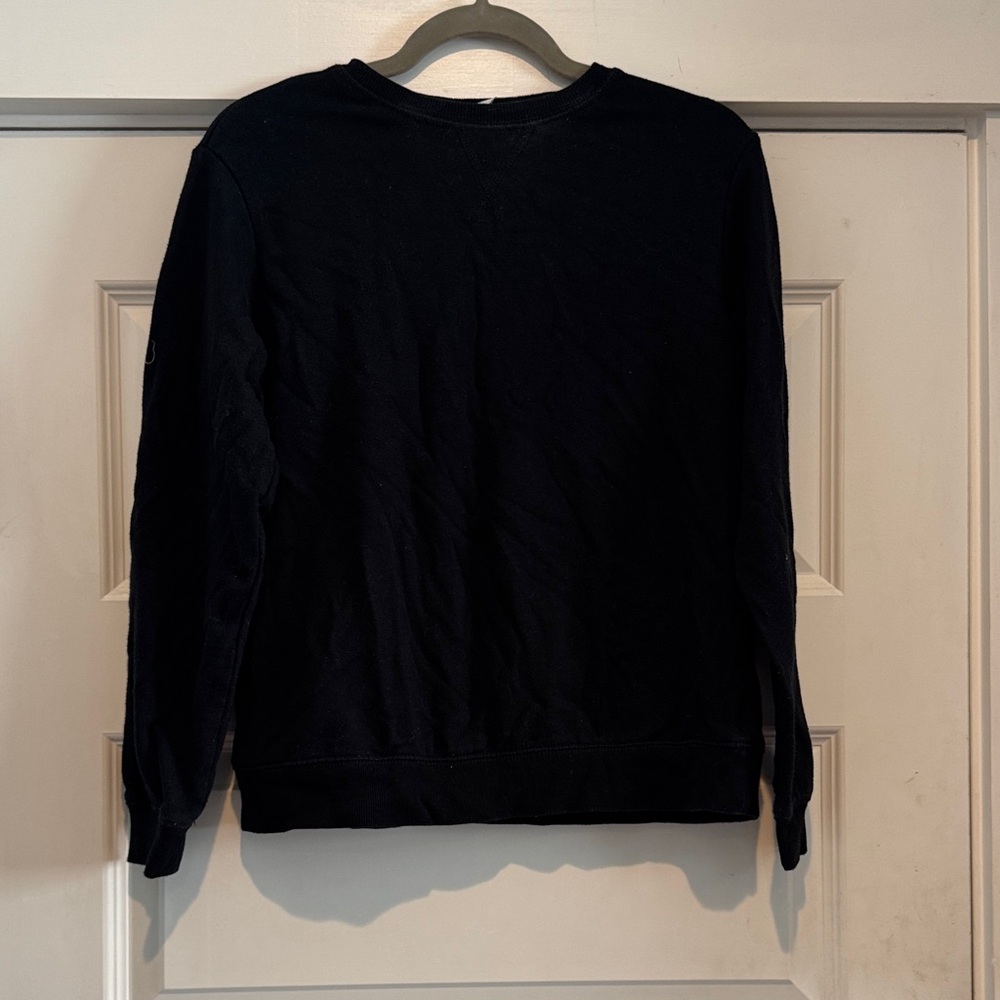 Stars Above Men's Black Crewneck Sweater